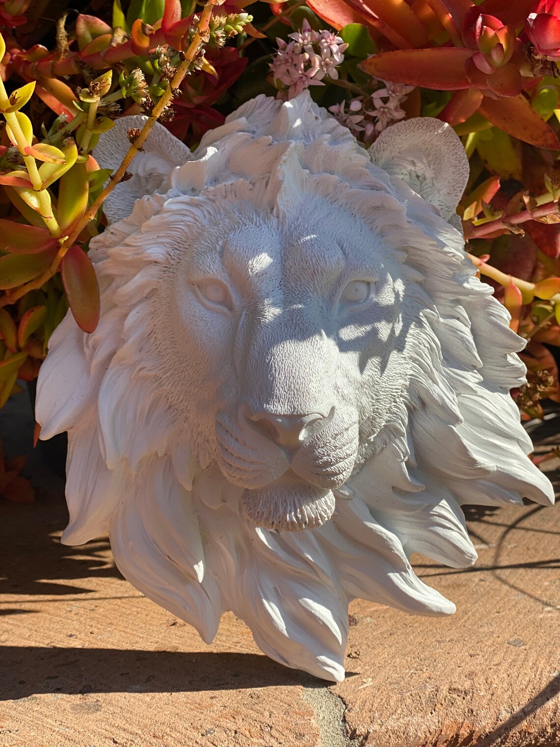 Large Large Lion Head Silicone Mold plaster molds Resin Etsy