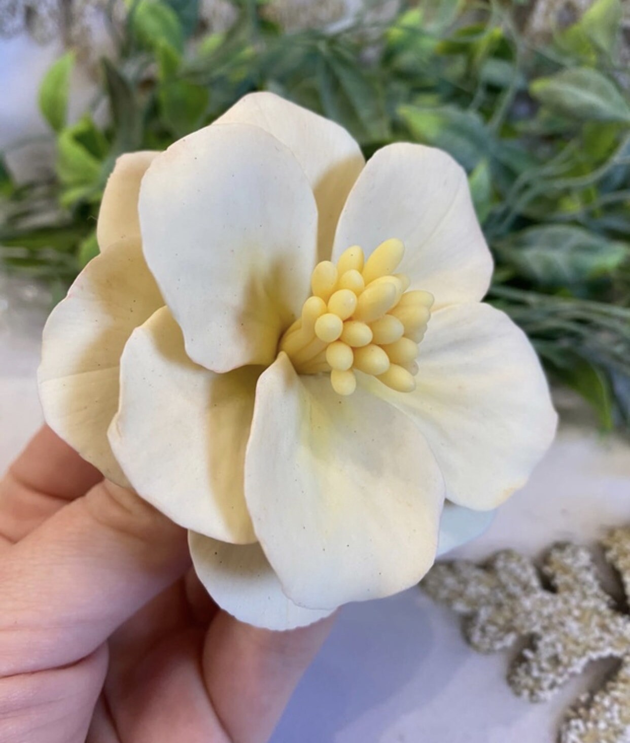 Decor Moulds® – Magnolia Flower – 1 pc, 5″x8″x8mm – Re·Design with