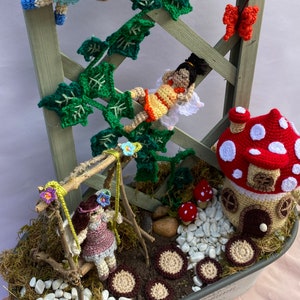 Fayettes Glade **PDF PATTERN ONLY** Enchanted Fairy Garden