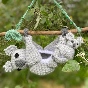 Crochet Koala Bear Hanging Basket **PDF PATTERN ONLY**