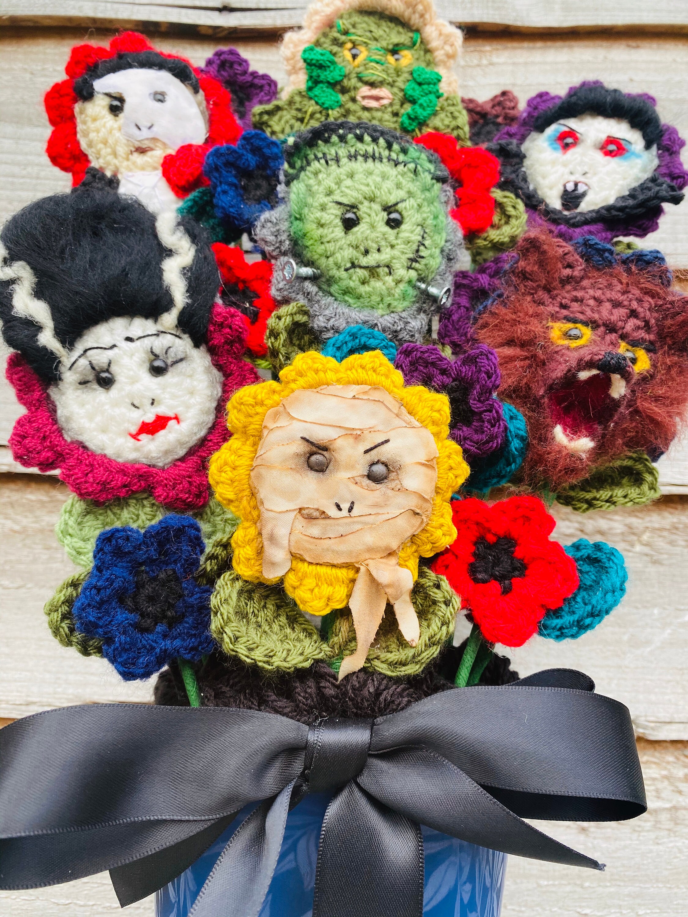 Bouquet of Horrors the Originals PDF Crochet Pattern Only Etsy