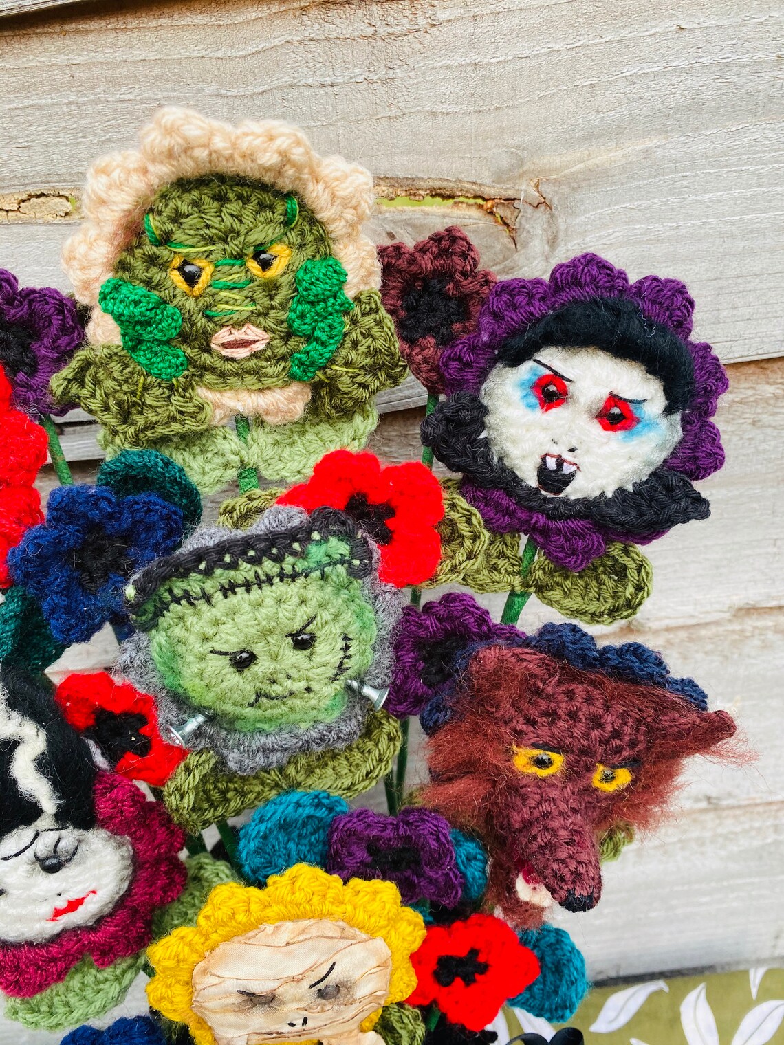 Bouquet of Horrors the Originals PDF Crochet Pattern Only Etsy