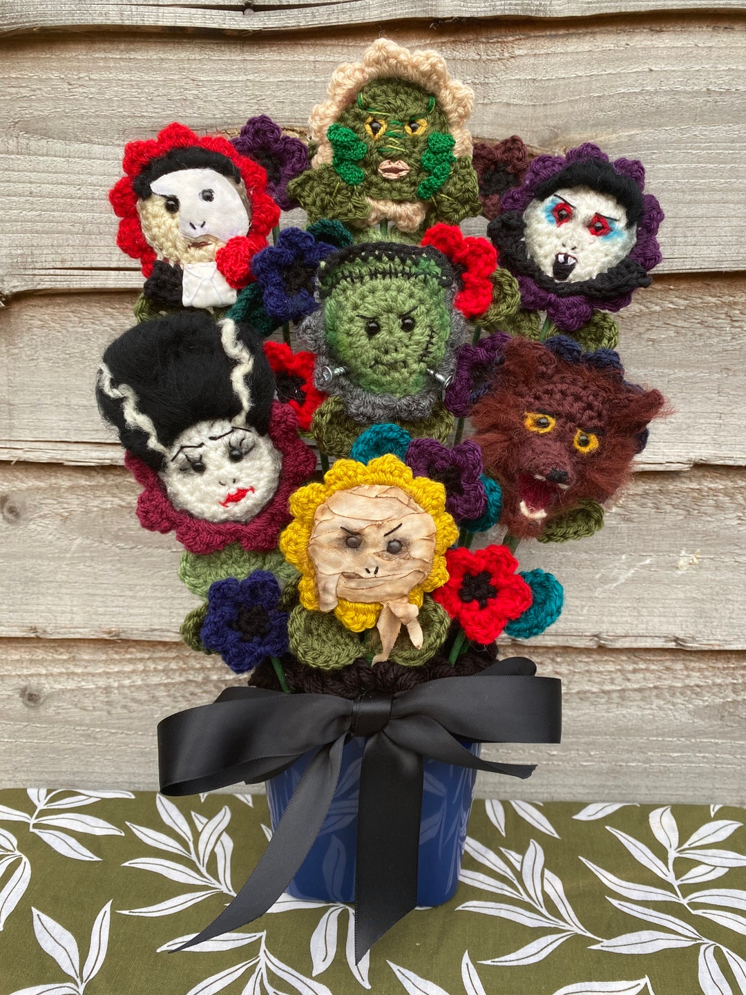 Bouquet of Horrors the Originals PDF Crochet Pattern Only DIGITAL