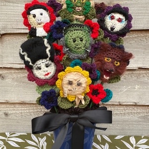 Bouquet Of Horrors The Originals PDF Crochet Pattern Only - DIGITAL DOWNLOAD