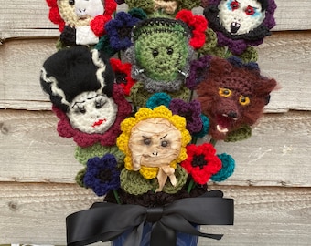 Bouquet Of Horrors The Originals PDF Crochet Pattern Only - DIGITAL DOWNLOAD