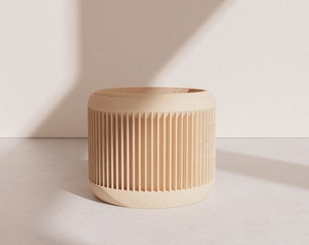 Flower pot CHADA in beige 6-30 cm