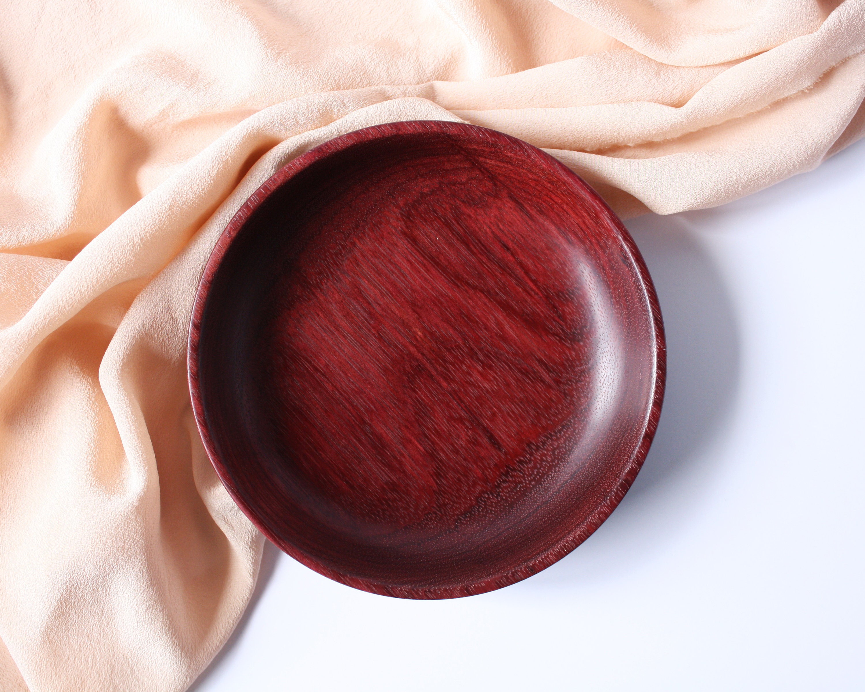 HandMade Purple Heart Wood Dish/Bowl Etsy