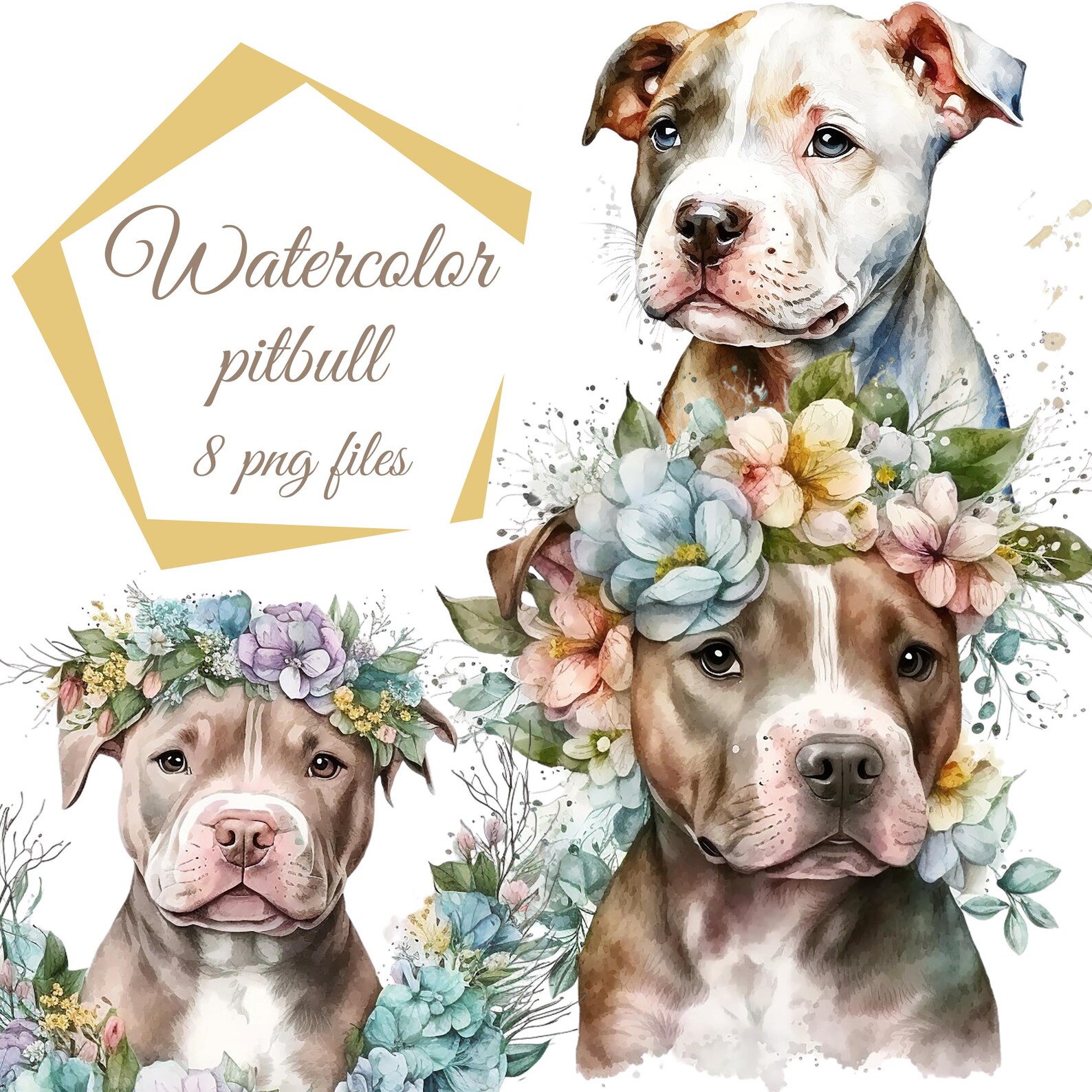Pitbull Clipart Cute Baby Pitbull Cute Puppy Clipart Dog - Etsy