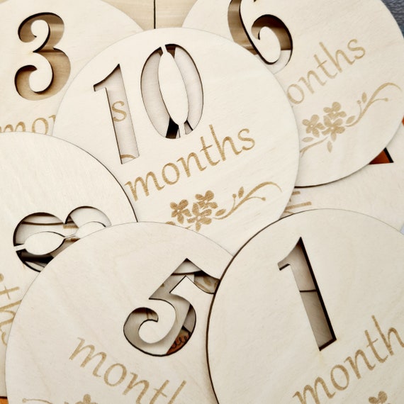Personal Baby Milestone Signs Newborn Stats Set Milestone Etsy