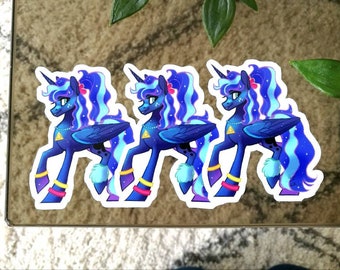 MLP - 80s Luna (sticker)