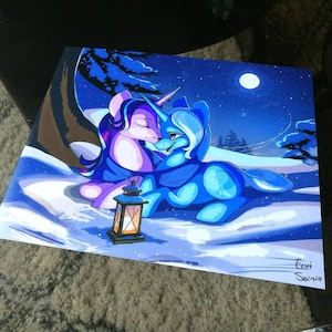 MLP - Starlight & Trixie (A4 print)