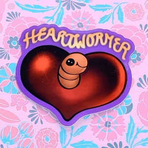 Heartwormer - ビニールステッカー