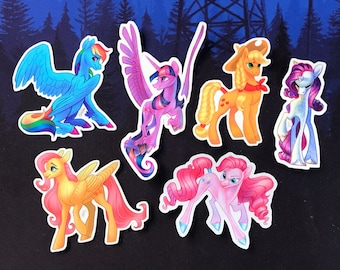 MLP: manen 6 (vinylstickers)