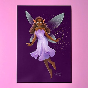 Twilight Fairy - Original Artwork (A5 & A4 Print)