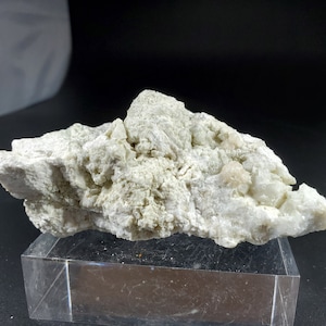Chabazite Crystals - fluorescent light green and pink
