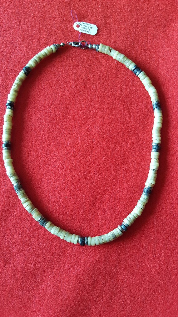Vintage Mutton Fat Jadeite Necklace