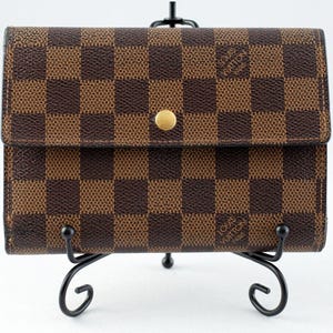 Cartera Louis Vuitton Damier Ebene Porte Tresor Etui Papier SP0043
