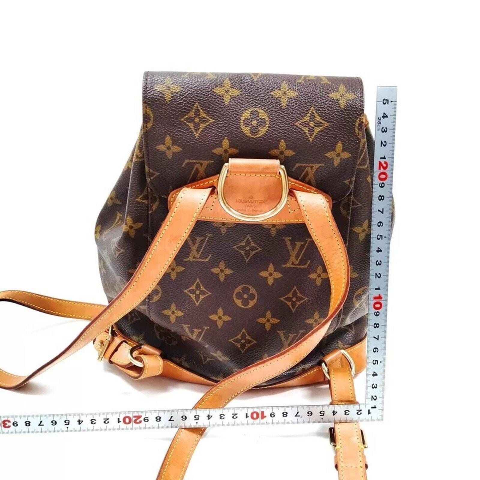 Louis Vuitton Montsouris Backpack MM Canvas Vintage - Etsy Louis Vuitton Montsouris Backpack MM Canvas Vintage - Etsy