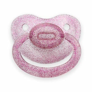 ABDL Adult Pacifier Nuk6 sparkly and transparent colors image 1