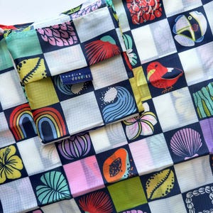 Hawai`i Karierte Print Faltbare Tasche