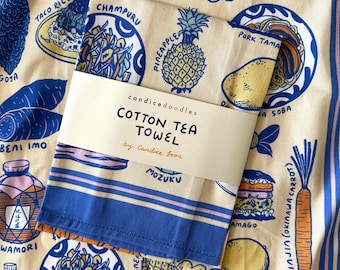 Okinawa Tea Towel
