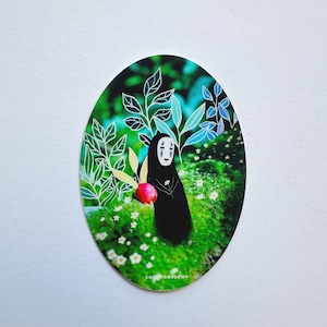 Happy No Face Sticker