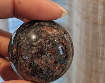 Garden Quartz Lodolite Crystal Sphere