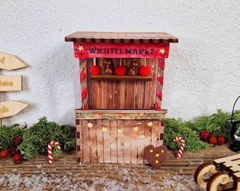 Wichtelmarkt Miniatur/ Weihnachtsstand