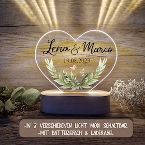 Personalized wedding gift LED motif leaf branch/night lamp/night light