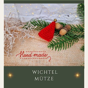 Geheime kerstmuts Geheime kerstmanaccessoires / Miniatuur Geheime kerstkleding / W-065