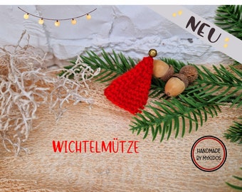 Wichtelmütze Wichtelzubehör / Miniatur Wichtelkleidung