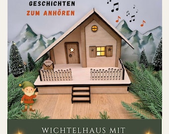 Maison de gnomes Nisse avec 24 étages de gnomes / W-173
