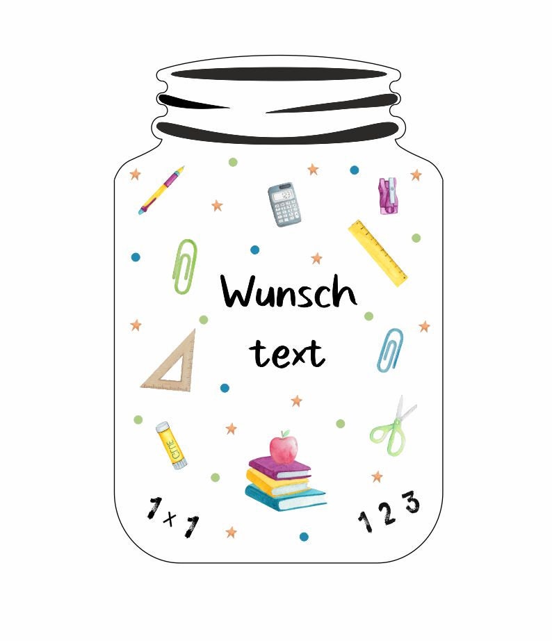 Glodecart Magnetisches Belohnungsglas Für Kinder - Personalisierbar Mit Sommerfrüchten