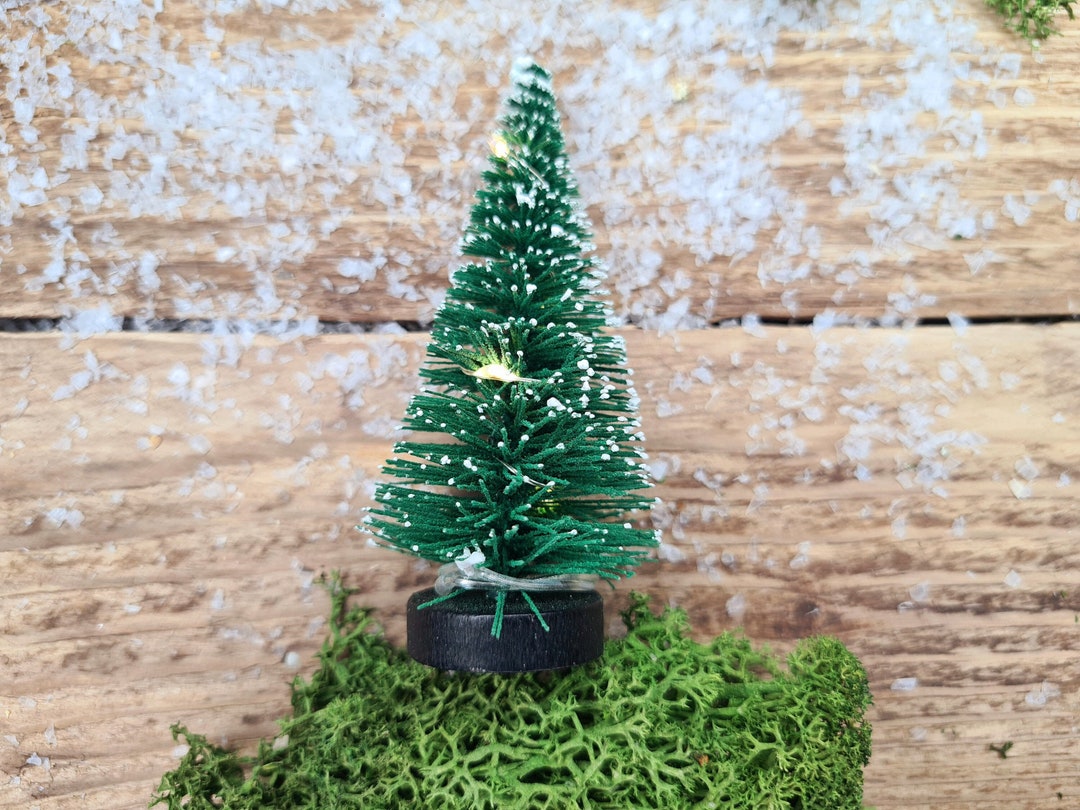 Mini Weihnachtsbaum LED / Miniaturen/ Wichtelzubehör Etsy.de