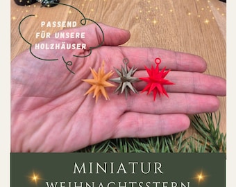 Poinsettia miniature – disponible en 3 couleurs / W-162