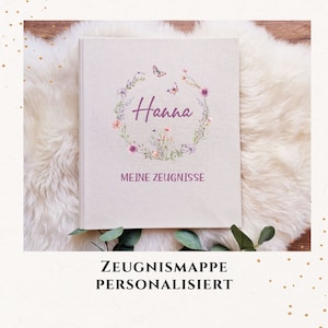 Personlig certifikatmapp BK15/ Certifikat/ Skolmapp/ Certifikatmapp i linne / ZM-029