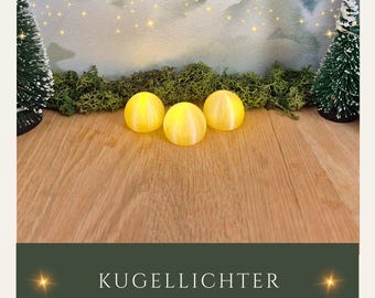 Mini boules lumineuses pour votre monde de gnomes / boule lumineuse W-164
