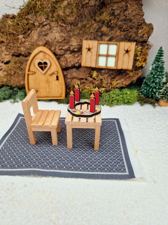 14-teiliges Wichtel-Zubehör-Set Für Puppenhäuser – Miniatur-Essen & Getränke, 1:12 Maßstab, Aus Harz
