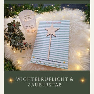 Wichtelruflicht + Zauberstab/Wichtelzubehör/Wichtelstreich / W-057