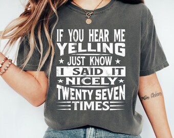 Funny Mom Quote T-Shirt, Sarcastic Mom Tee, Retro Design