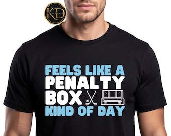 Se siente como un día de banquillo de castigo Camiseta Comfort Colors Camiseta divertida de hockey Regalo para fanáticos del hockey sobre hielo Mamá Papá Hockey Vida en la pista Top gráfico