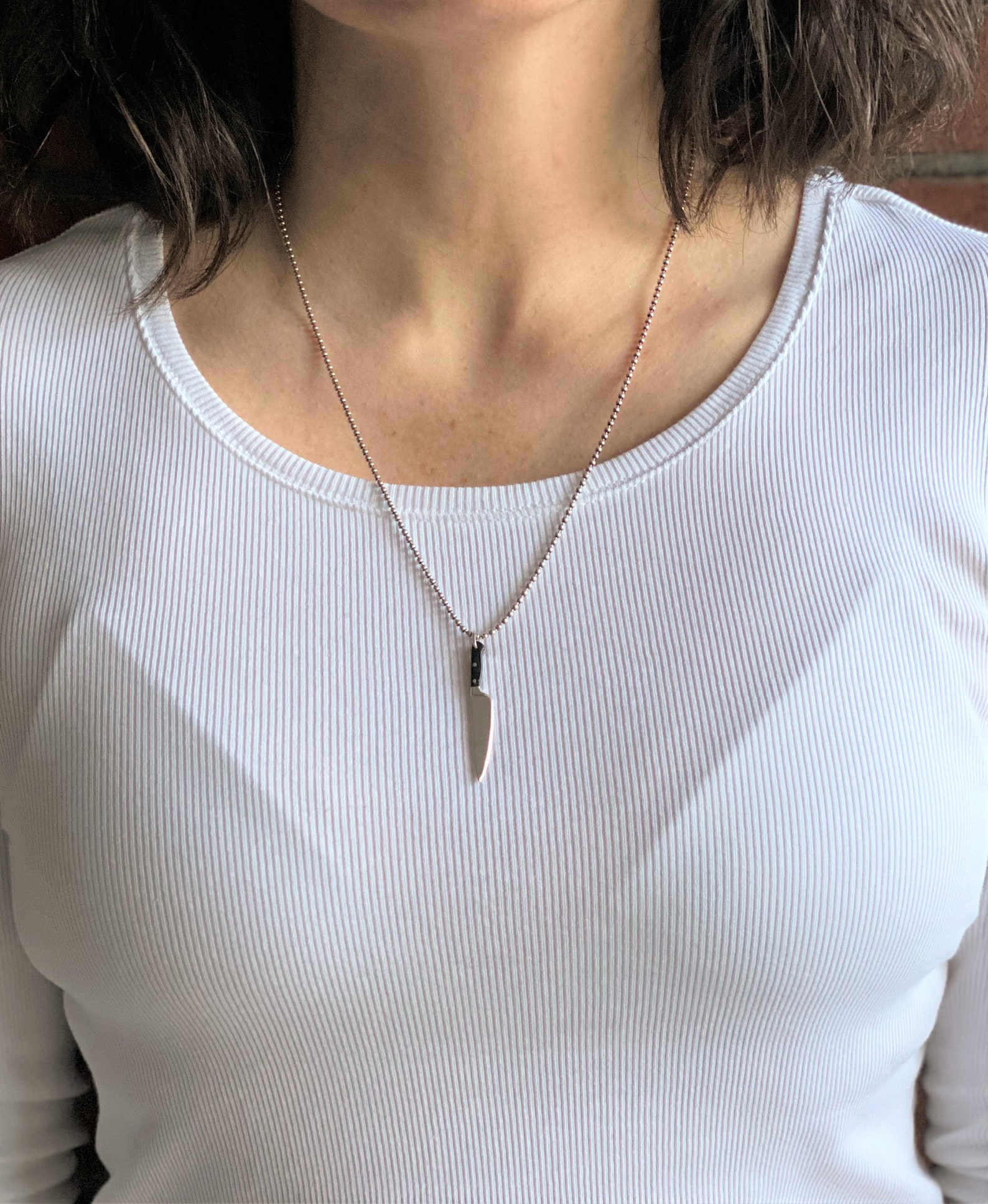 Chef Knife Pendant Pastry Chef Graduation Gift Miniature Etsy