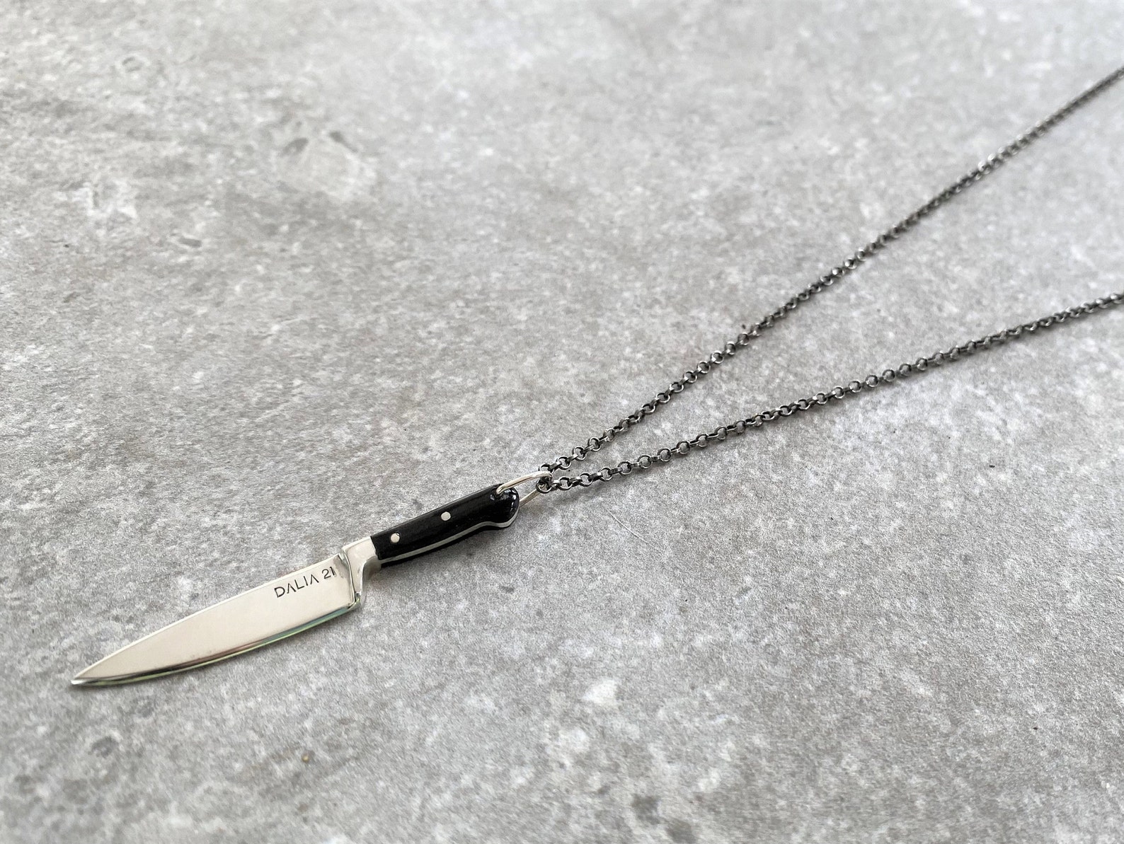 Chef Knife Pendant Pastry Chef Graduation Gift Miniature Etsy