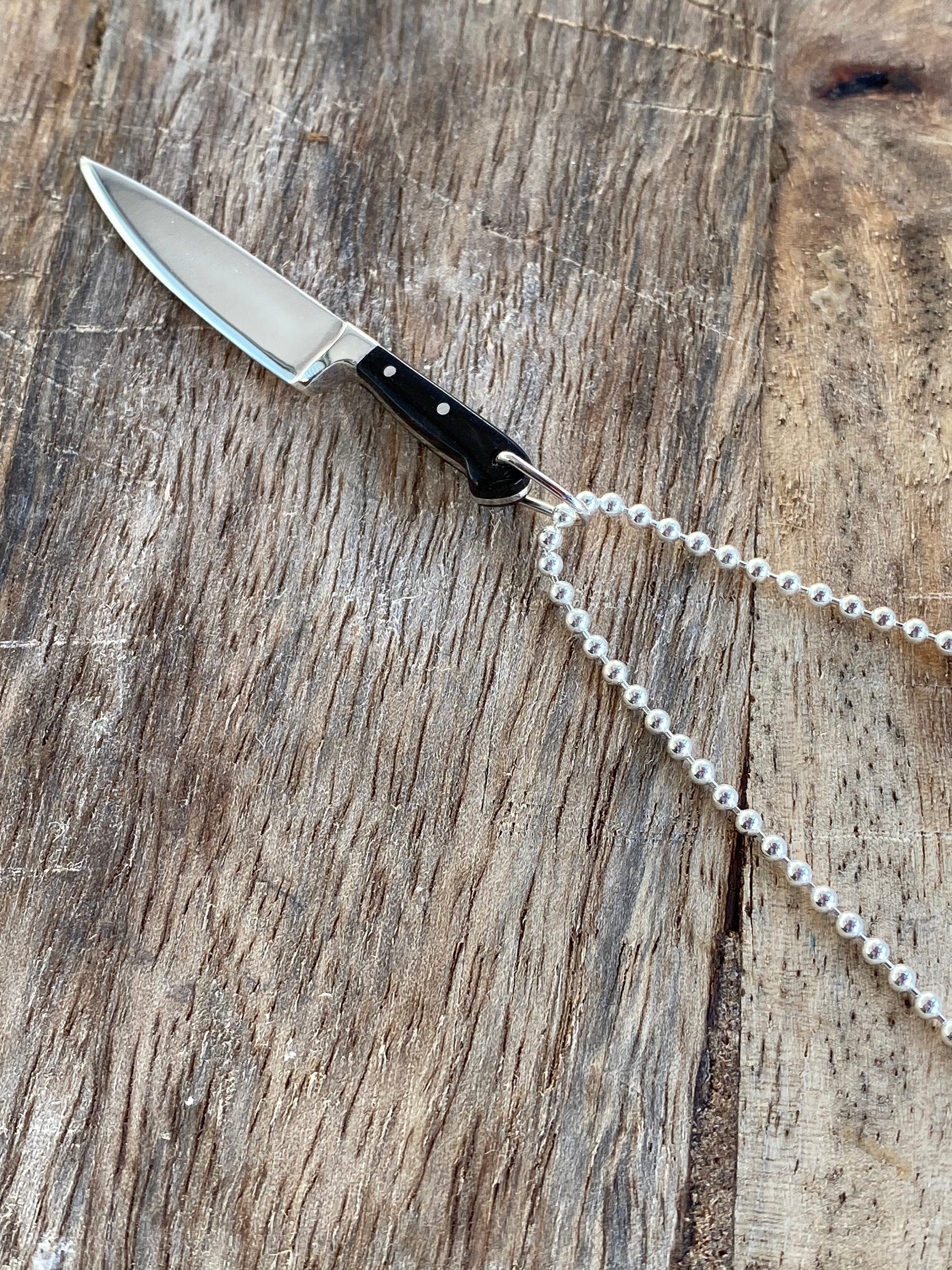 Chef Knife Pendant Pastry Chef Graduation Gift Miniature Etsy