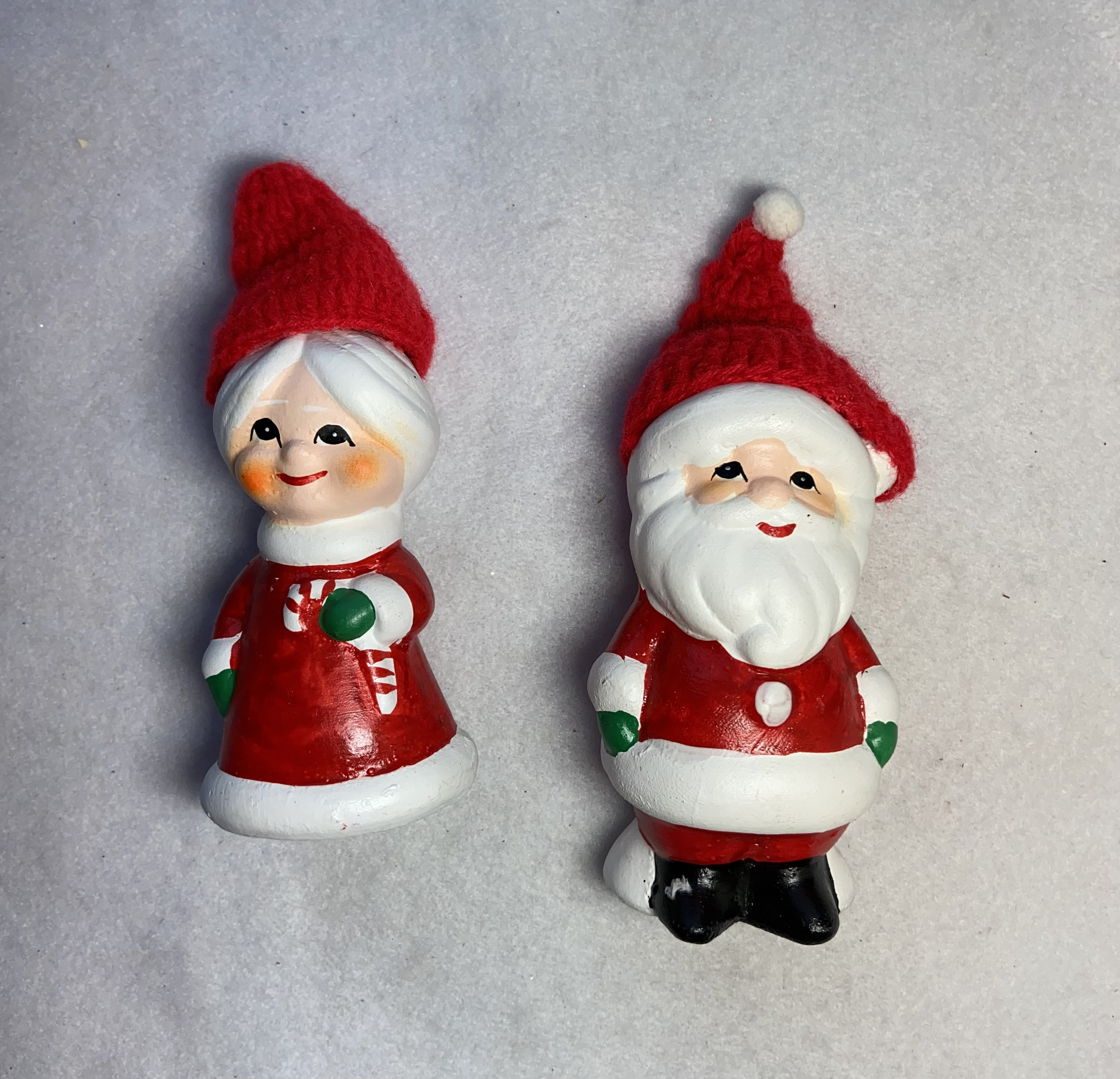 Vintage Ceramic Mr. and Mrs. Claus Vintage Kurt Adler Santa Kurt Adler