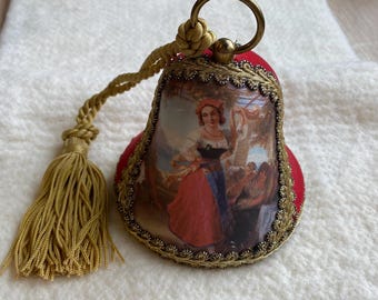 Vintage Reuge Bell Music Box Christmas Western Germany Swiss