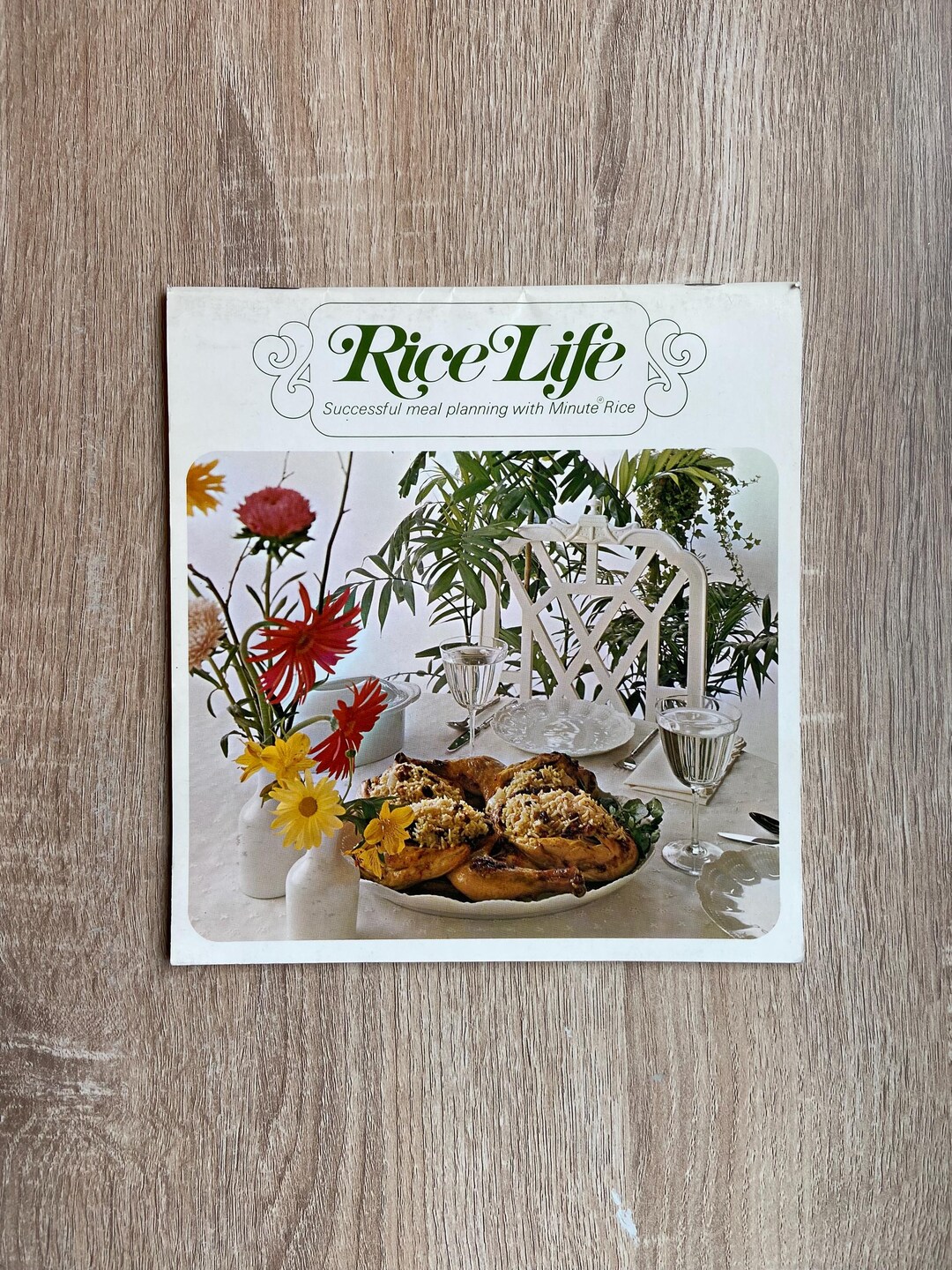 Vintage Rice Cookbook - 1971 Rice Life Recipes Booklet - Etsy