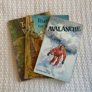 Vintage Scholastic Paperbacks - Vintage Children&#39;s Books - Vintage Adventure Book Lot
