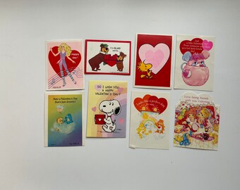 1980’s Valentine Cards - Etsy