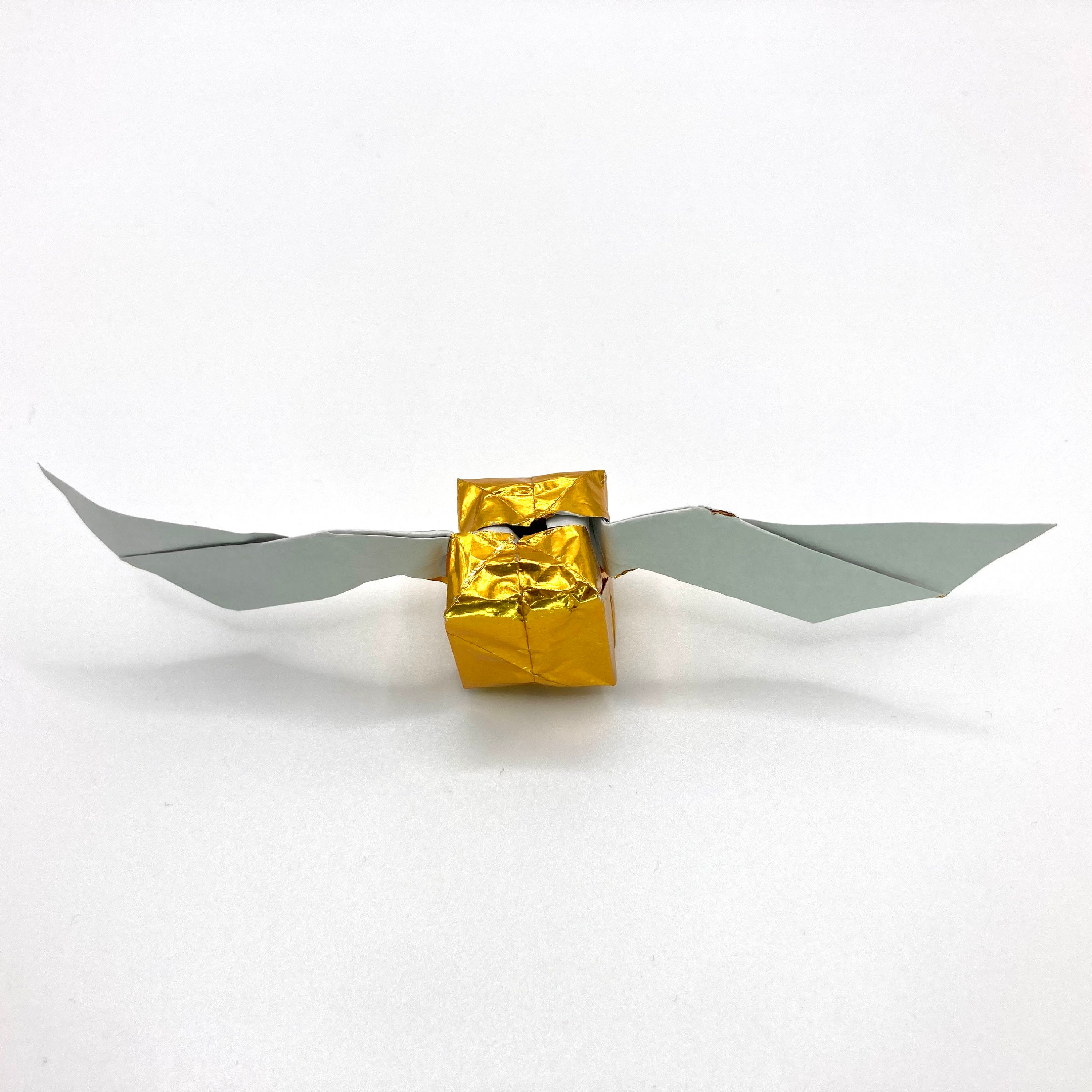Origami Golden Snitch Harry Potter Handmade - Etsy